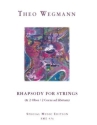 Rhapsody f�r Streicher (2 Oboen und 2 H�rner ad lib) Partitur und Stimmen