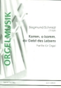 Komm o komm du Geist des Lebens f�r Orgel