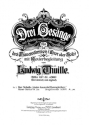 L�uten kaum die Maienglocken op.31 Nr.1 f�r Frauenchor (SSA) und Klavier Klavierpartitur