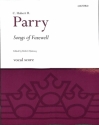 Songs of Farewell for mixed chorus a cappella score