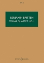 Streichquartett Nr.1 D-Dur op. 25 HPS 31 f�r Streichquartett Studienpartitur