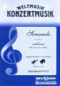 Serenade op.3,5 f�r 2 Violinen und Klavier Partitur und Stimmen