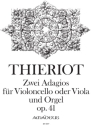 2 Adagios op.41: f�r Violoncello  (Viola) und Orgel