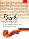 Bach  for Violin for violin and piano