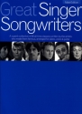 Great singer songwriters - male edition: Songbook for piano/vocal/guitar