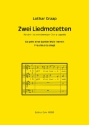 2 Liedmotetten f�r gem Chor a cappella Partitur