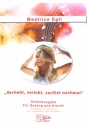 Verliebt, verlobt, verflixt nochmal: Einzelausgabe Klavier/Gesang/Gitarre