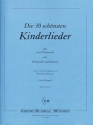 Die 30 sch�nsten Kinderlieder f�r 2 Violoncelli (Violoncello und Klavier) Partitur und Stimmen