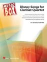 Disney Songs f�r 4 Klarinetten und Ba�klarinette ad lib. Partitur und Stimmen