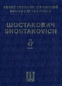 New collected Works Series 3 vol.47 Cello Concerto no.1 op.107 piano reduction