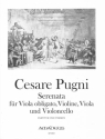 Serenata f�r Viola solo, Violine, Viola und Violoncello Partitur und Stimmen
