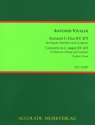 Konzert C-Dur RV473 F:VIII,9 f�r Fagott, Streicher und Bc Partitur