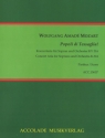 Popoli di Tessaglia! KV316 f�r Sopran und Orchester Partitur (it)