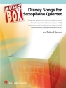 Disney Songs f�r 4 Saxophone (AATBAR) (Sopransaxophon ad lib) Partitur und Stimmen