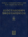New collected Works Series vol.83 Antiformalistischer Rajok score