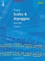 Scales, Arpeggios and broken Chords Grade 4 for piano
