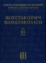 Dmitrij Schostakowitsch, Four romances on Poems by Alexander Pushkin Singstimme (Bass) und Klavier