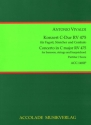 ACC1482P Konzert C-Dur RV475 f�r Fagott, Streichorchester und Cembalo Partitur