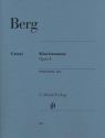 Sonate op.1 f�r Klavier