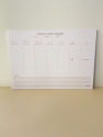 Notizblock Wochenplaner Din A4 quer 52 Blatt