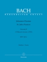 Johannes-Passion BWV245.2 Fassung 2  O Mensch bewein (1725) Partitur