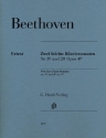 2 leichte Sonaten op.49 f�r Klavier
