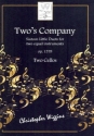 Two's Company op.157b for 2 cellos score