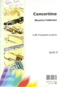 Concertino pour trompette et orchestre d'harmonie pour trompette et piano