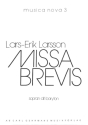Missa brevis for mixed chorus (SSAABBBB) a cappella score