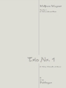 Trio Nr.1 f�r Violine, Violoncello und Klavier Stimmen