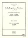 �tudes progressives et m�lodiques pour la clarinette vol.3 20 �tudes