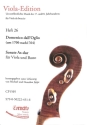 Sonate As-Dur f�r Viola und Bc