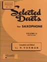 Selected Duets vol. 2 for saxophones score