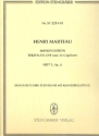 Improvisation op.25,1 f�r Violine und Klavier