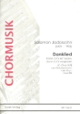 Danklied op.106 f�r gem Chor und Streichorchester (Orgel) Partitur