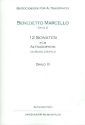 12 Sonaten op.2 Band 3 (Nr.7-9) f�r Altsaxophon und Bc Saxophonstimme
