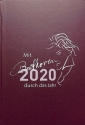 Mit Beethoven durch das Jahr 2020 Taschenkalender Din A6 in Beethoven-aubergine