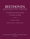 33 Variations on a Waltz op.120 for piano