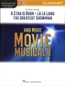 Songs from A Star is born, La La Land and more Movie Musicals (+Audio) for clarinet