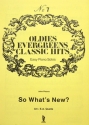 So what's new f�r Klavier (leicht) Einzelausgabe