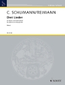 3 Lieder f�r Sopran und Streichquartett Partitur und Stimmen
