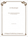 Lili Boulanger D'Un Matin De Printemps Violine und Klavier