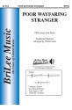 Poor Wayfaring Stranger  Chorpartitur