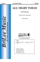 Christi Jones All Night Today (All Nonsense) M�nnerchor und Klavier Chorpartitur