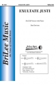 Dan Davison Exultate Justi Chor und Klavier Chorpartitur