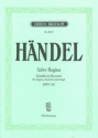 Salve Regina HWV241 f�r Sopran, Streicher und Orgel Klavierauszug