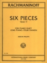 6 Pieces op.11 for piano duet