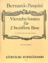 Vierzehn Sonaten f�r 2 bezifferte B�sse Partitur