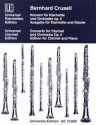 Konzert op.5 f�r Klarinette und Klavier