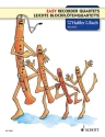 Leichte Blockfl�tenquartette Band 1 f�r 4 Blockfl�ten (SATB) Spielpartitur